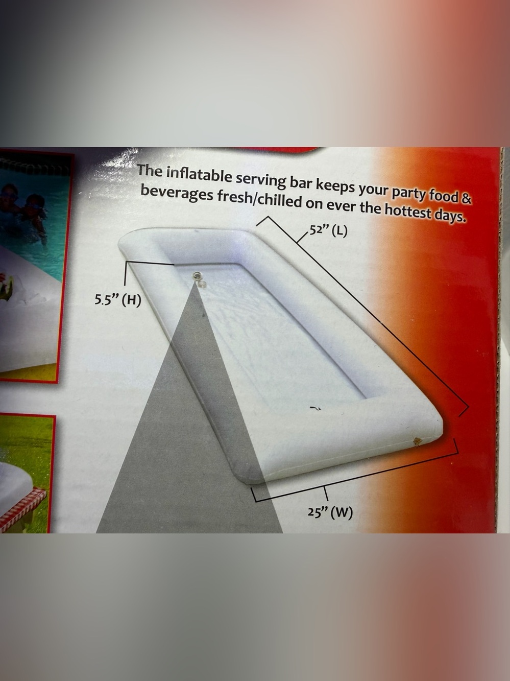 Inflatable Serving Bar - Picture 3 of 6